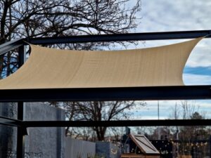 pergola avec toile tendue
