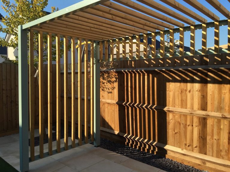 installation pergola